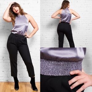 Universal Standard Courtney Halter Top Blouse 6-8